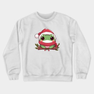 Cute Christmas Mini Frog Crewneck Sweatshirt